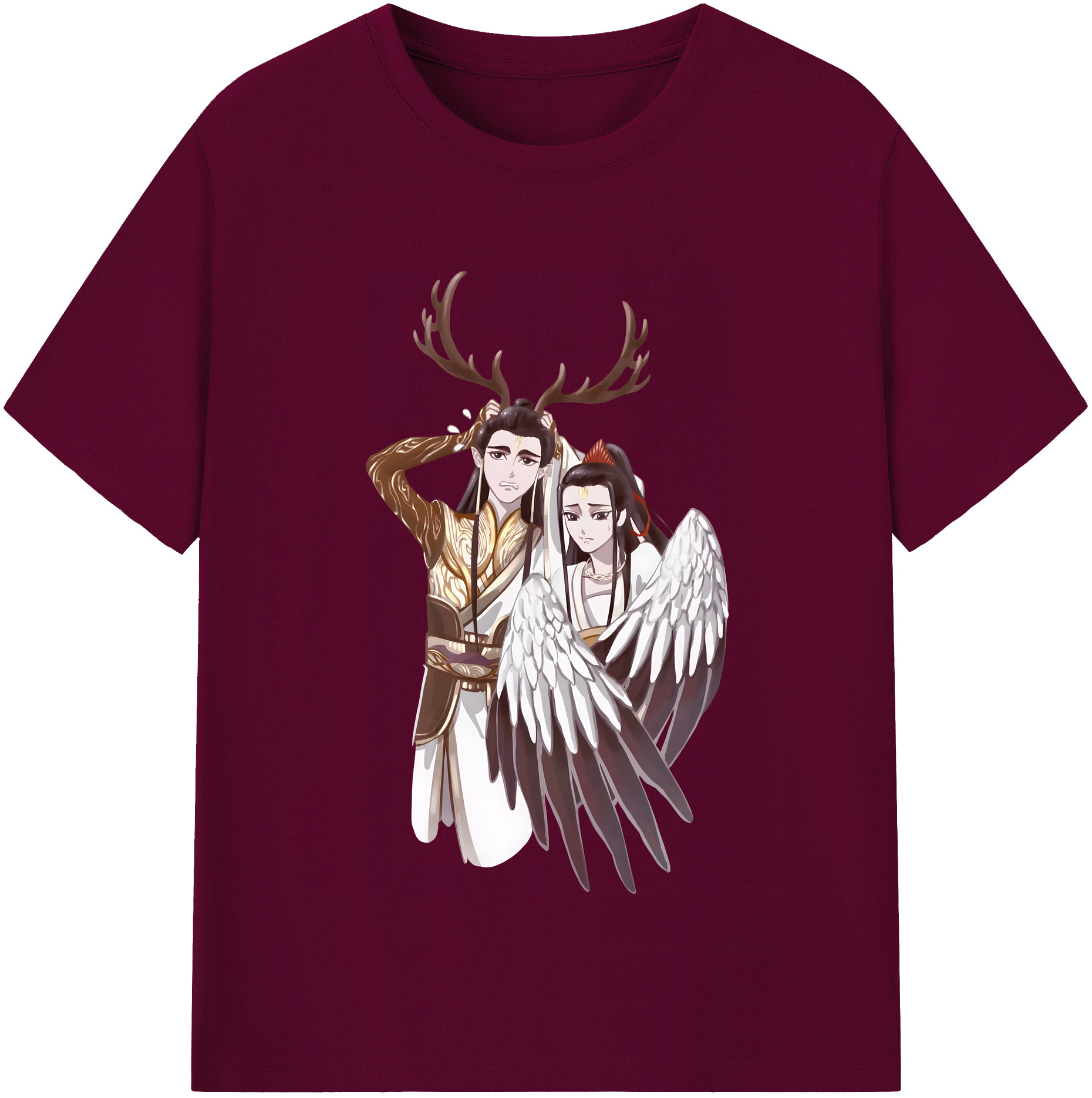 （画像用） Ne Zha 2 ナタ 魔童の大暴れ レディースカジュアルプリントTシャツ（綿100％）